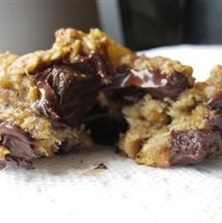 Healthy Food Bag: Banana Oatmeal Chocolate Chip Peanut Butter Cookies